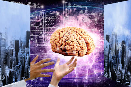 The newest Internet technologies in the field of space researchの写真素材