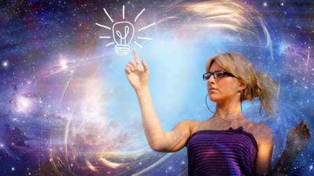 Woman c new ideas.Education