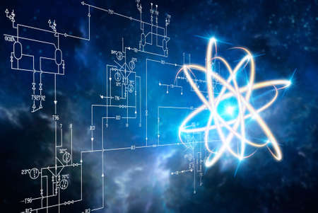 engineering pure energy.conceptの写真素材
