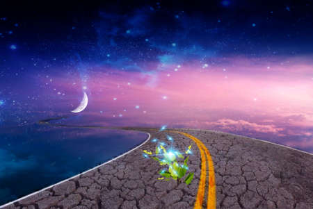 Space mission in planet earth.の写真素材