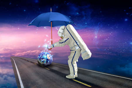 Climate mission spaceman.