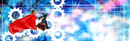 Innovative internet.の写真素材