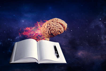 Scientific research human brain.concept