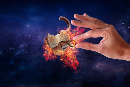 Internet security conceptの写真素材