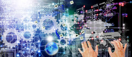 Cyber wireless internet technologies in industry