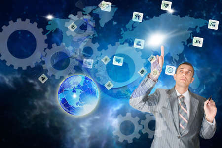 wireless e-business technologiesの写真素材