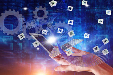 Best technologies wireless internetの写真素材