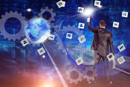 goal wireless internetの写真素材