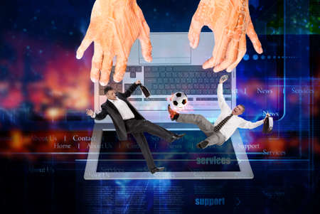 Team business gamesの写真素材