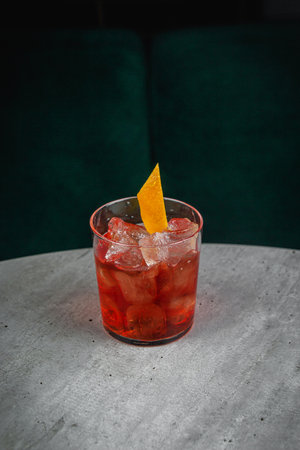 Americano, an alcoholic beverage