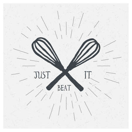 Hand drawn vintage coffee cup. Sketch style. Vector illustration. T-shirt print. Poster. Logo. Hipsterのイラスト素材