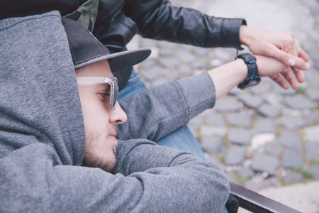 couples behaviorの写真素材