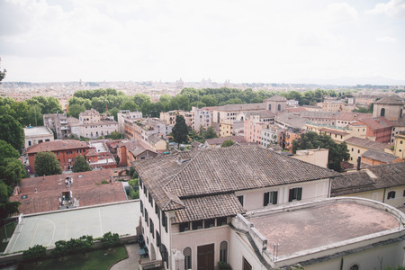 View of Rome outskirtsの写真素材