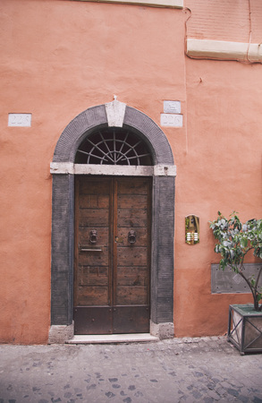 Doors in Romeの写真素材