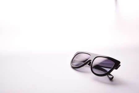 sunglasses on a white backgroundの写真素材