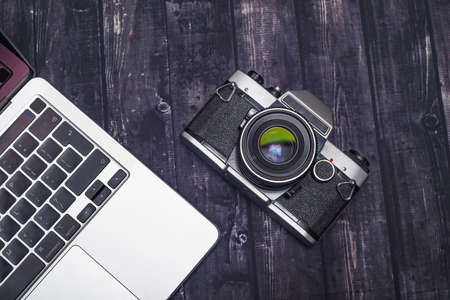 vintage photo camera