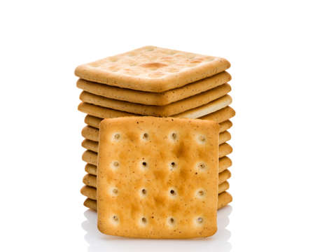 cracker biscuitsの写真素材