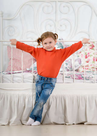 Lucky childの写真素材