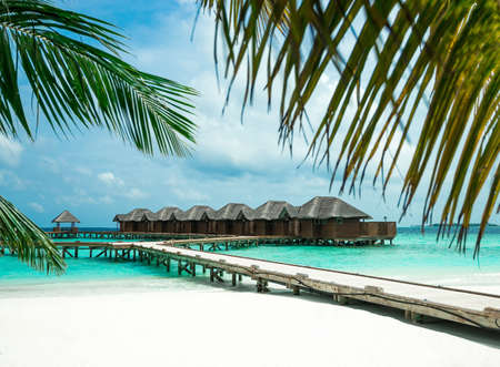 Perfect tropical island paradise beachのeditorial素材