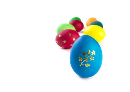 Easter eggの写真素材