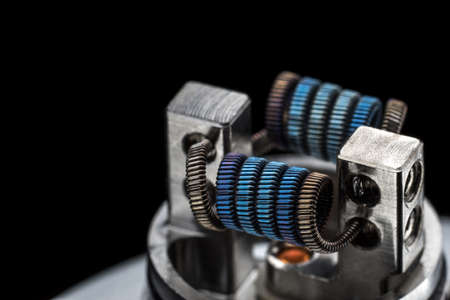 Multistrand Ribbon Fused Clapton on a dripper goldの写真素材