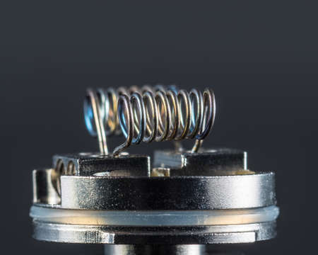 Multistrand Ribbon Fused Clapton on a dripper goldの写真素材