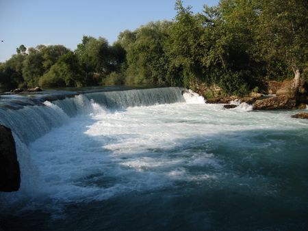 Water fallの写真素材