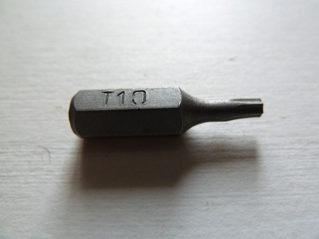 torx tool tip as a background