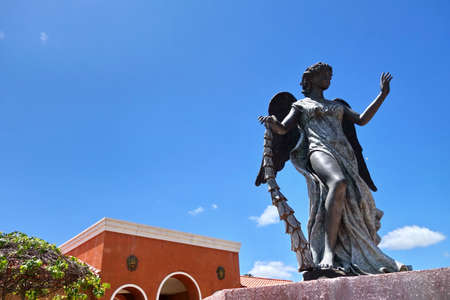 angel statueの写真素材