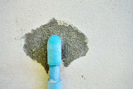 old pvc pipeの写真素材