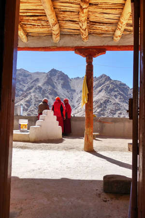 Lamayuru monastery. Ladakh, India.のeditorial素材