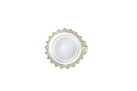 bottle cap on white backgroundの写真素材