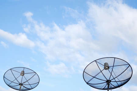 Satellite dishの写真素材