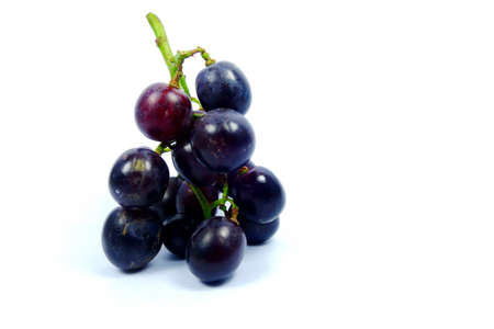 grape isolated on whiteの写真素材