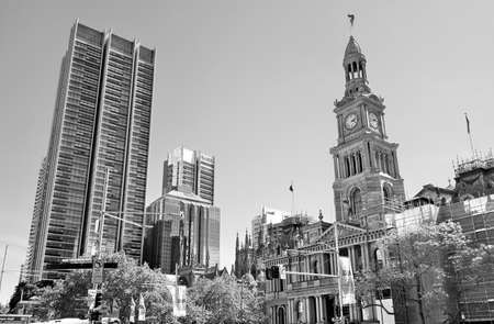 Sydney Town Hall  in Sydney, Australiaのeditorial素材