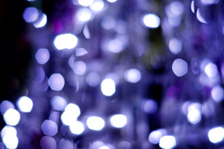 Abstract bokeh background of Christmas lights.の写真素材