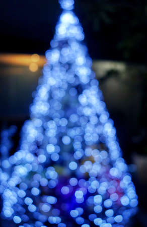 Christmas bokeh light background abstractの写真素材