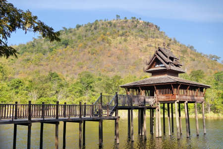 Traditional house,Thailand.のeditorial素材