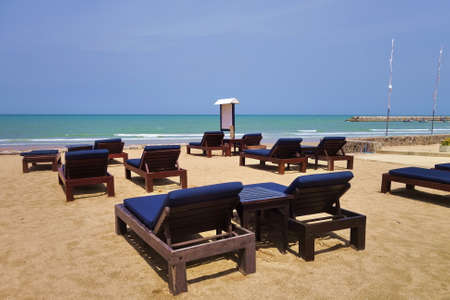 Beach bedの写真素材