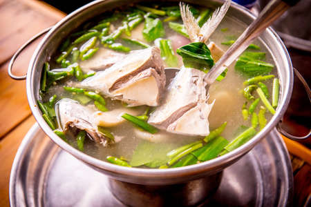 Fish soupの写真素材