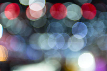 Abstract light many color bokeh background,Defocusedの写真素材