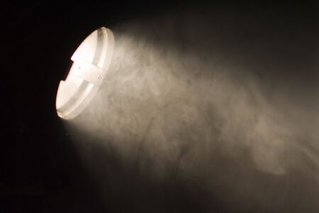 lightbeam into dustの写真素材