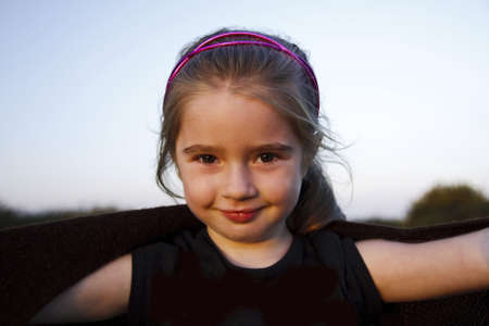 Young happy girlの写真素材