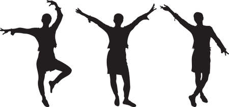 woman silhouette vectorのイラスト素材