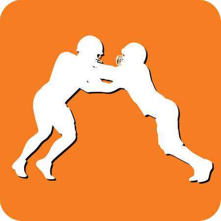 football playerのイラスト素材