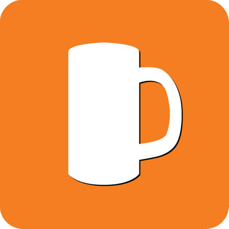 Bottle and glasses silhouette vectorのイラスト素材