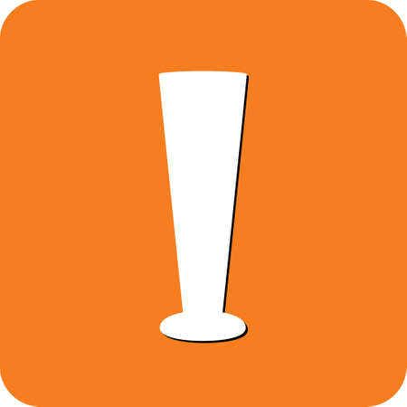 Bottle and glasses silhouette vectorのイラスト素材