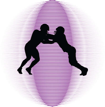 football playerのイラスト素材