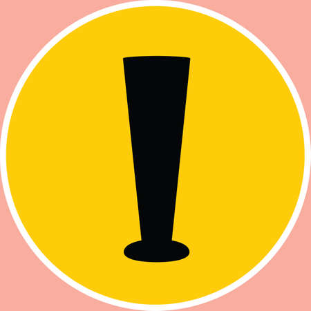 Bottle and glasses silhouette vectorのイラスト素材