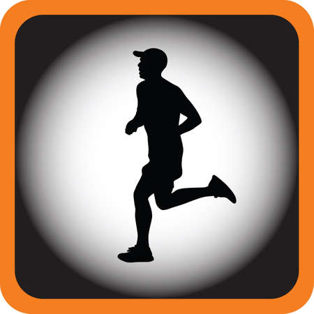 runnerのイラスト素材